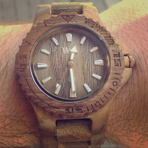 WeWood Teak Watch - Rare Vintage Model!
